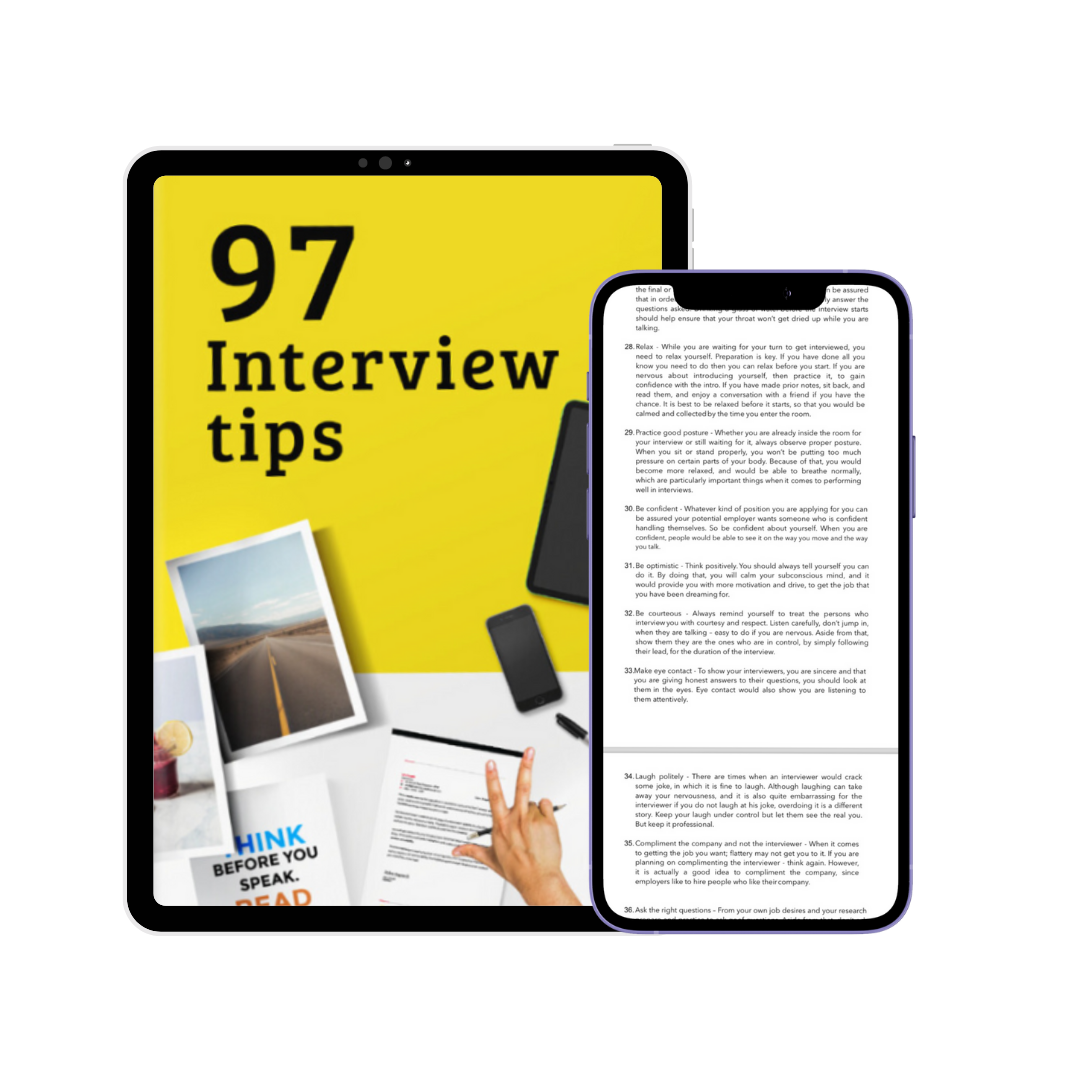 97 Interview Tips Ebook